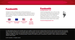 Desktop Screenshot of fundsmith.com